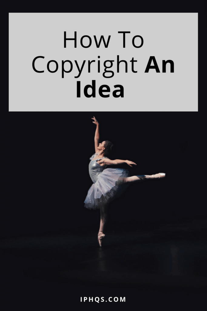 To register a copyright on anything at all is to copyright an idea--but this post talks more about things like choreography, speeches, and other ephemeral forms of content.